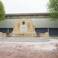 La restauration du &quot;monument aux morts&quot; de la rue Leclerc