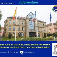 Mairie fermé le 11 mai 2021