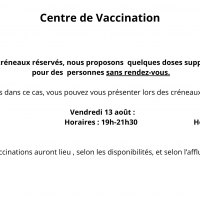 Infos vaccination