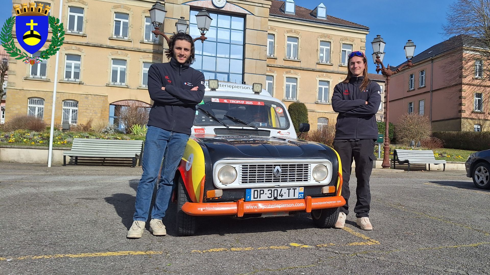 Félicitations à Valentin Rosenberger et Léo Claude pour cette belle aventure au 4L Trophy !