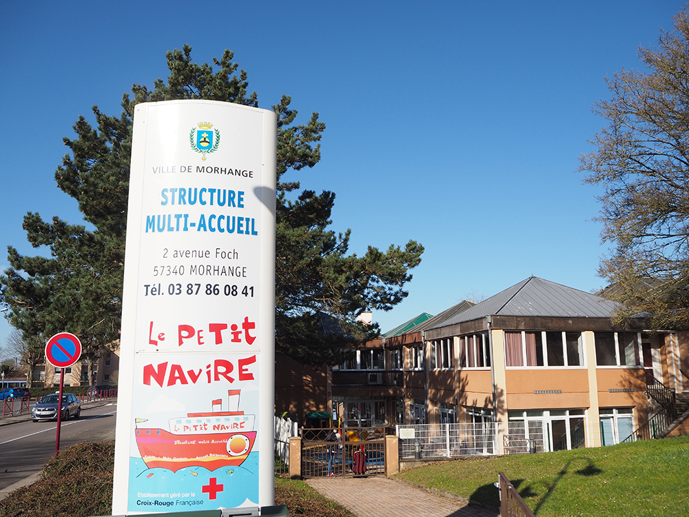 Le petit navire creche morhange
